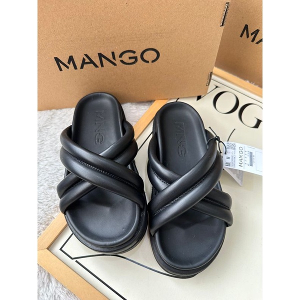 MNG padded sandals