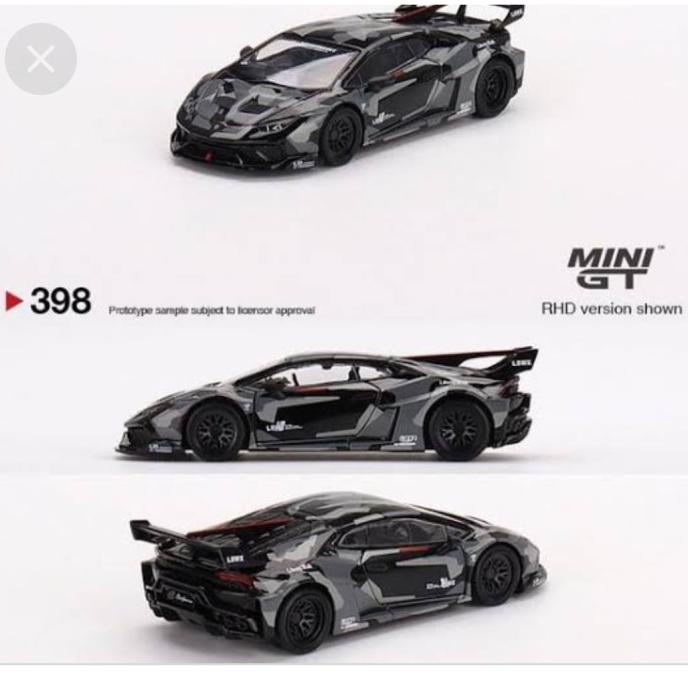 diecast minigt lamborghini huracan GT no.398 segel ---MURAH---