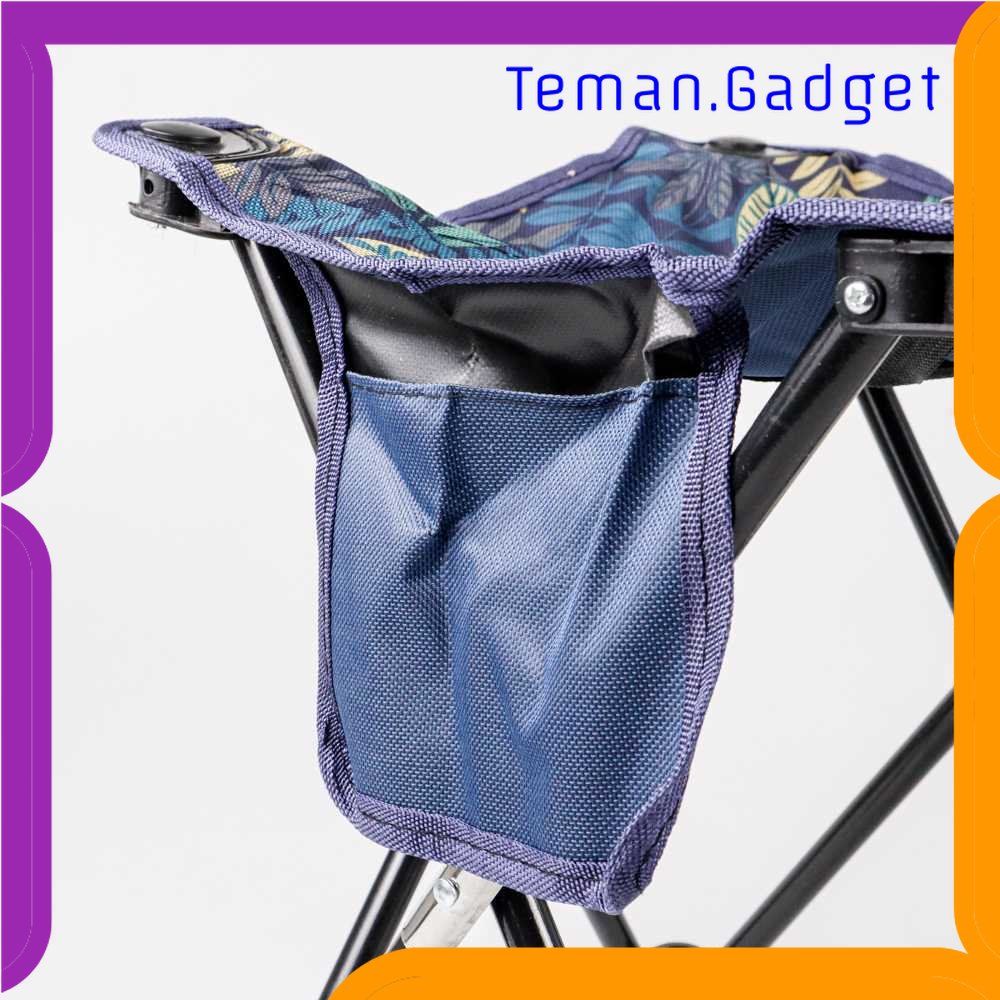 TG - PCN TaffSPORT Kursi Lipat Portable Memancing Outdoor Camping 32x32x34 cm - A149