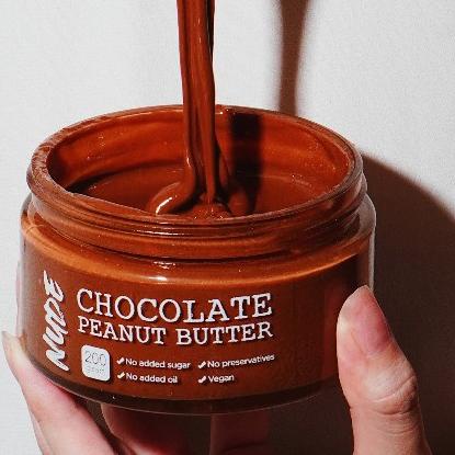 

Discount | KBM|NUDE Chocolate Peanut Butter 200g - Unsweetened Selai Kacang dengan Dark Chocolate Vegan Diet Spread