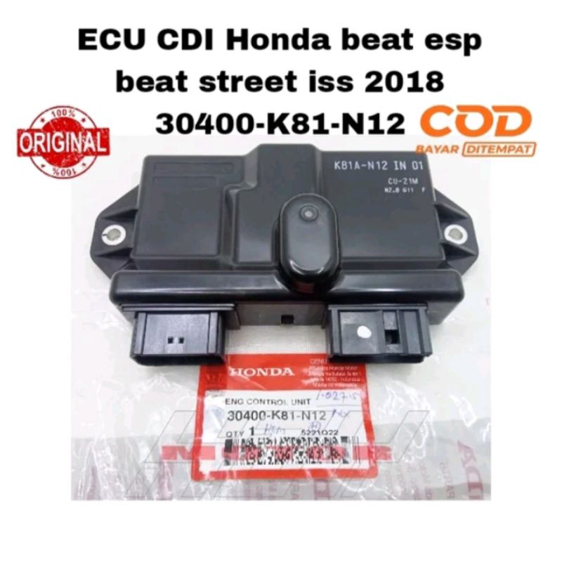 ECU CDI ecm beat street beat ESp K81 2018 Iss K81