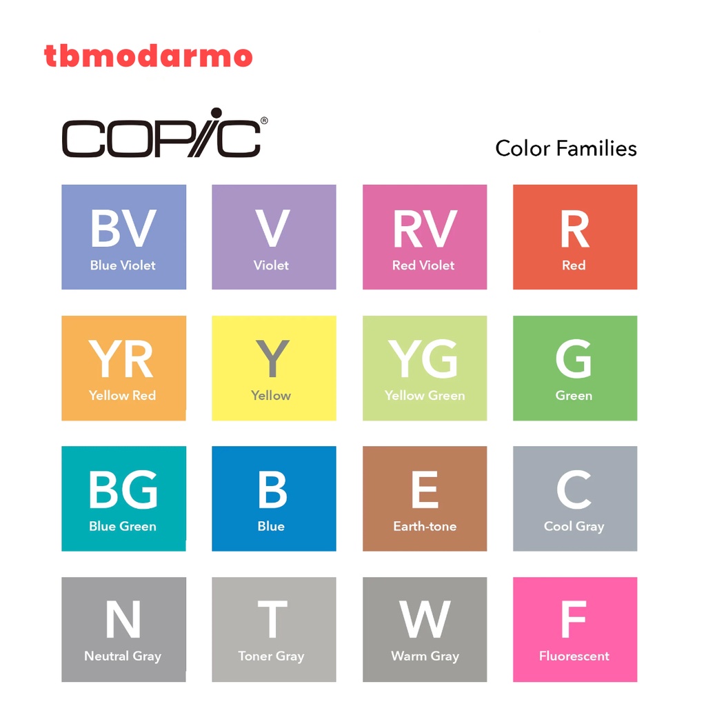 Copic Sketch Marker W (Warm-Gray) Series CSM/W - Satuan