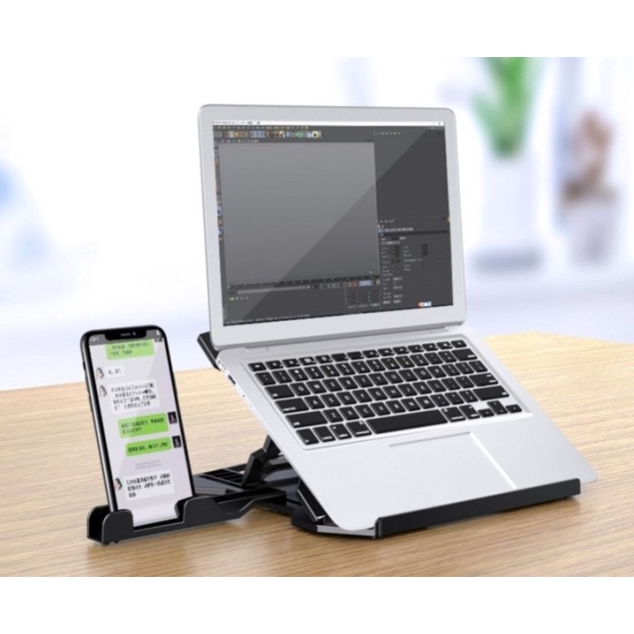 Alas Laptop Stand Laptop Adjustable With Mobile Stand