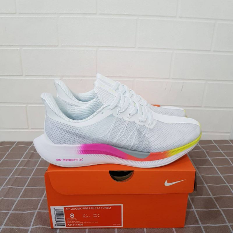 Nike Air Zoom Pegasus 35 White Pink Size 37-40