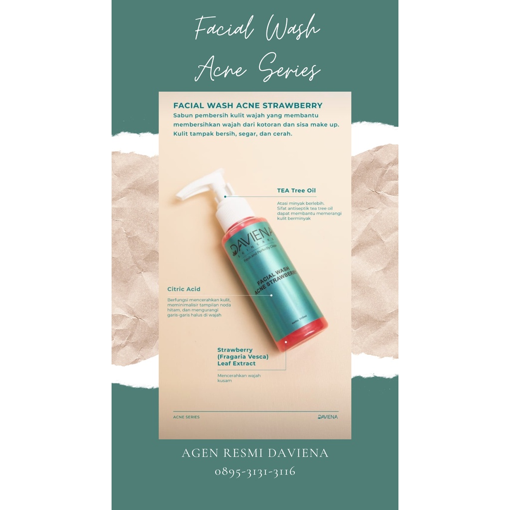 Acne Series By Daviena Skincare