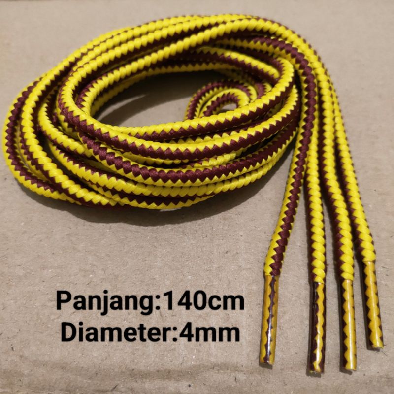 Tali sepatu/Shoe laces round ORIGINAL.4mm-140cm(7-8 hole)