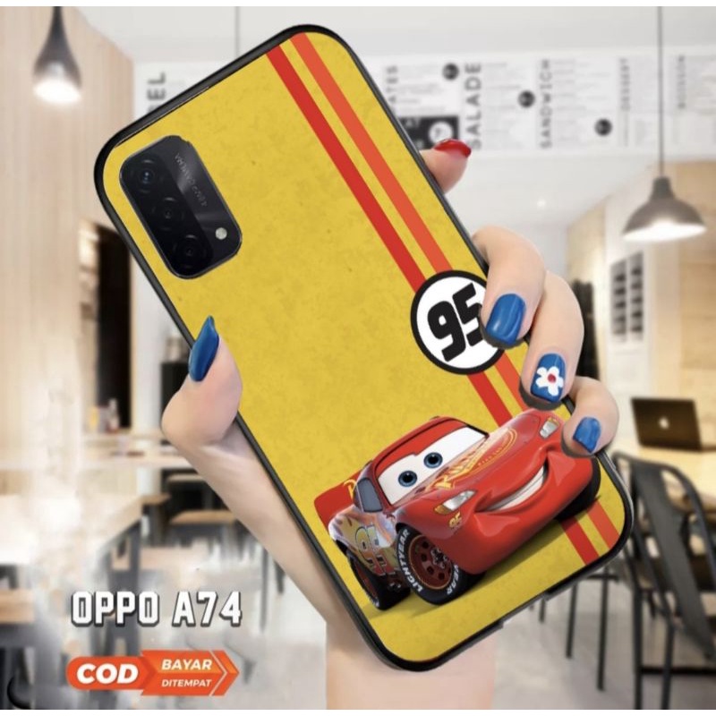 Ax Case Custom Oppo A52 A54 A74 A92 A95 Animasi Cars Edition Premium Quality Casing Hardcase custom 