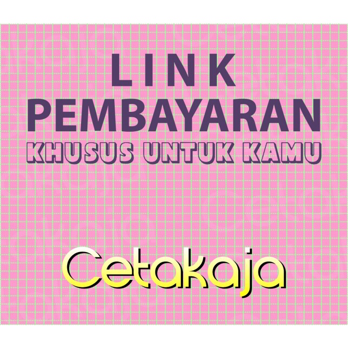 

Link Pembayaran 10 - Cetakaja