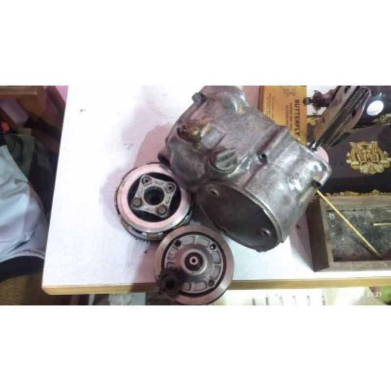 blok kopling isi set balancer rumah kankop supra xx cabutan ori