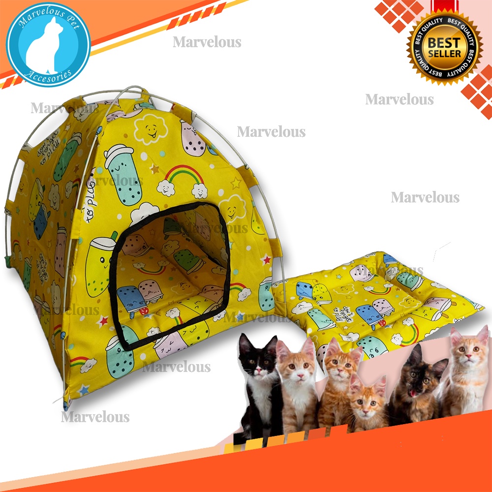 Tenda Kucing Murah Gratis Alas Kasur Tenda Ukuran All Size