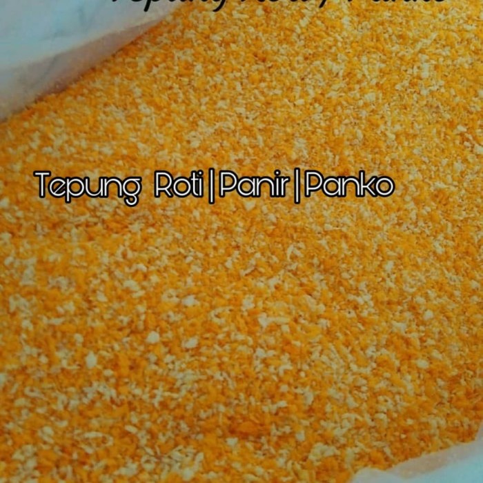 

Tepung-Roti-Panir- Tepung Panir Mix 500Gr Panir Panko Bread Crumb -Panir-Roti-Tepung