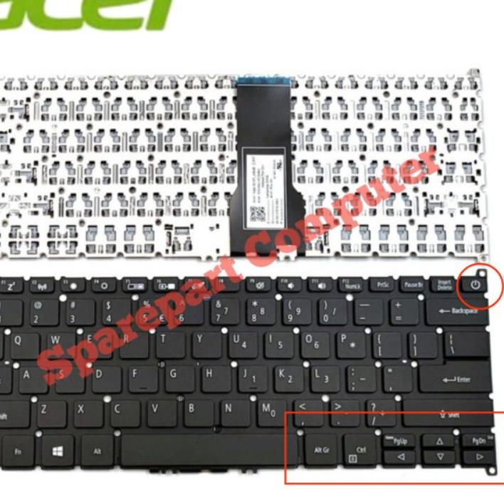 WWA112 Keyboard Laptop Acer Aspire 5 A514-53 A514-52G A514-54 A514-54G Series ON / OF |