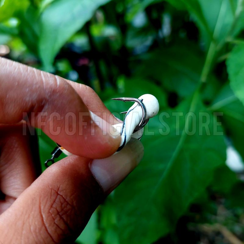 Soft frog Geol 4,5 cm 4 gram Super lentur, Kuat &amp; Anti mocel Auto WTD Umpan Gabus &amp; Toman