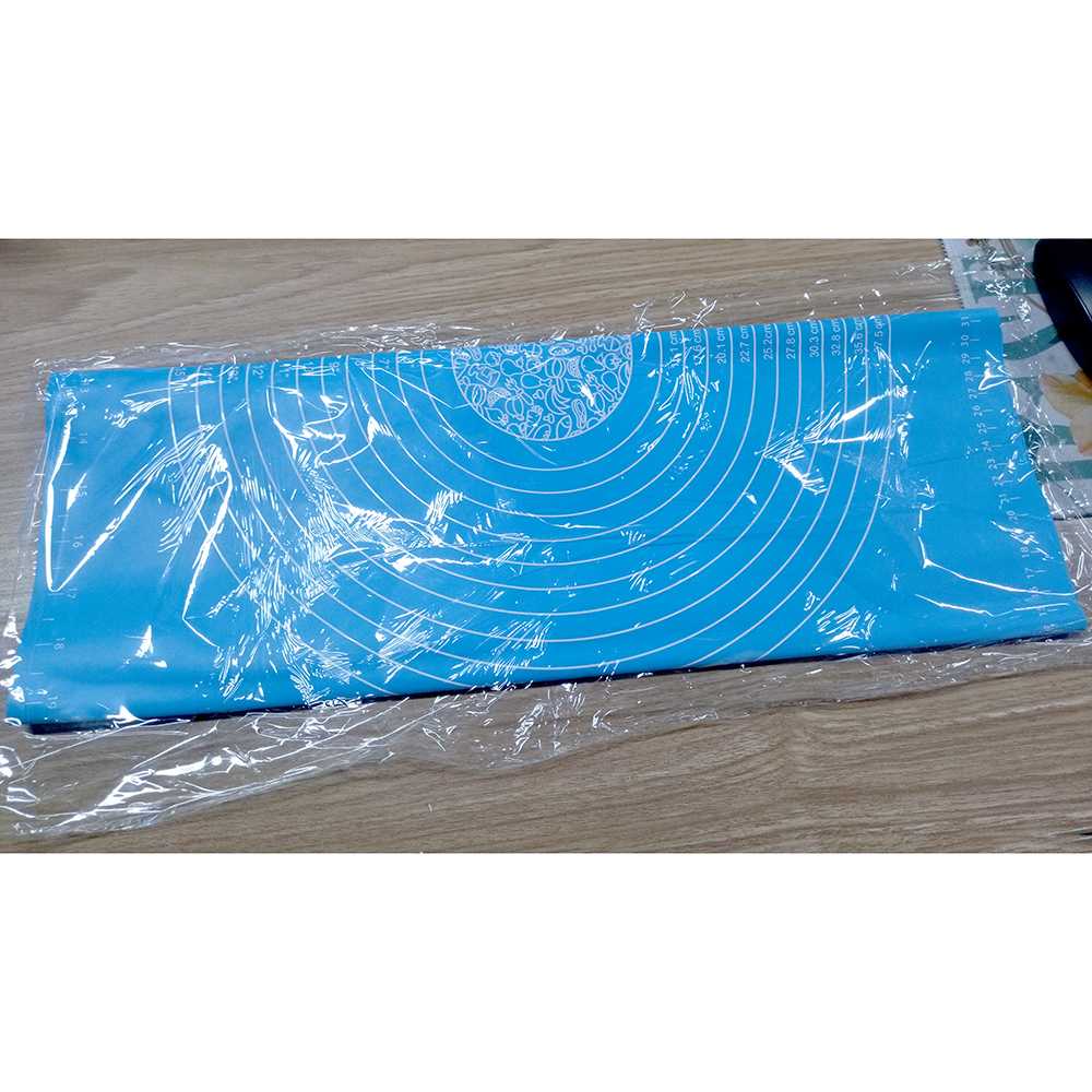 Alas Adonan Kue Silikon Anti Lengket Baking Mat Tatakan Giling Roti Donut Pizza Silicone - JJ3800