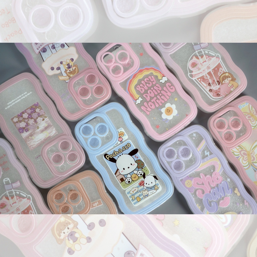 Hotelcase - Case IP XR XS MAX X/XS IP 11 11 Pro Softcase 3D Clear Case Korean Bening Kamera Protecti