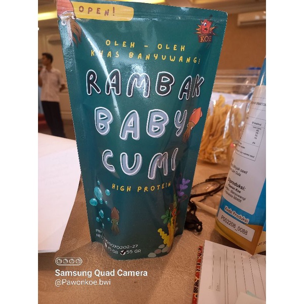 

Pawonkoe Rambak cumi original 45 gram oleh-oleh khas Banyuwangi