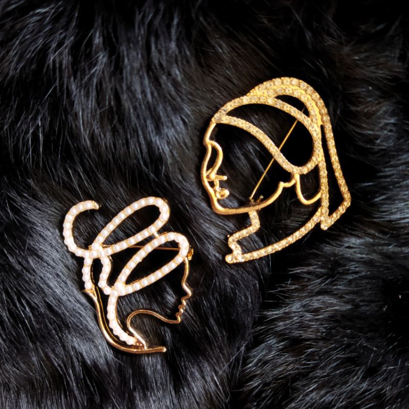 Bros/bros hijab/bros kepala cantik/bros kucing/bros hewan/pin bros