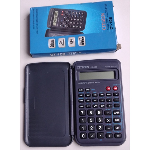 

SCIENTIFIC CALCULATOR CITIZEN CT-108