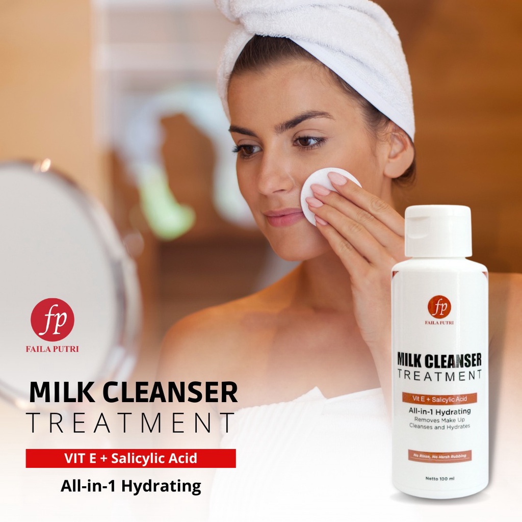 FAILA PUTRI MILK CLEANSER WITH VIT E/ PEMBERSIH WAJAH FP