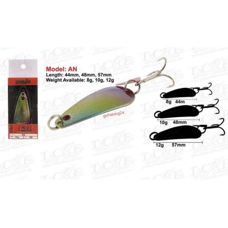 lure shinju Izu spoon lure AN Rainbow 8gr 10gr 12gr