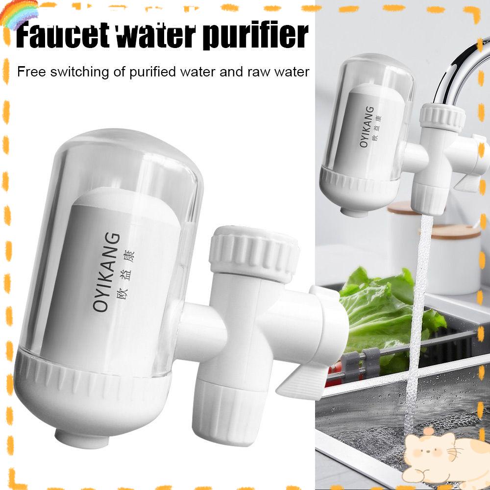 Solighter Saringan Air Keran Keramik Percolator Water Filter Purifier Slashproof Nozzle Water Faucet Sprayer