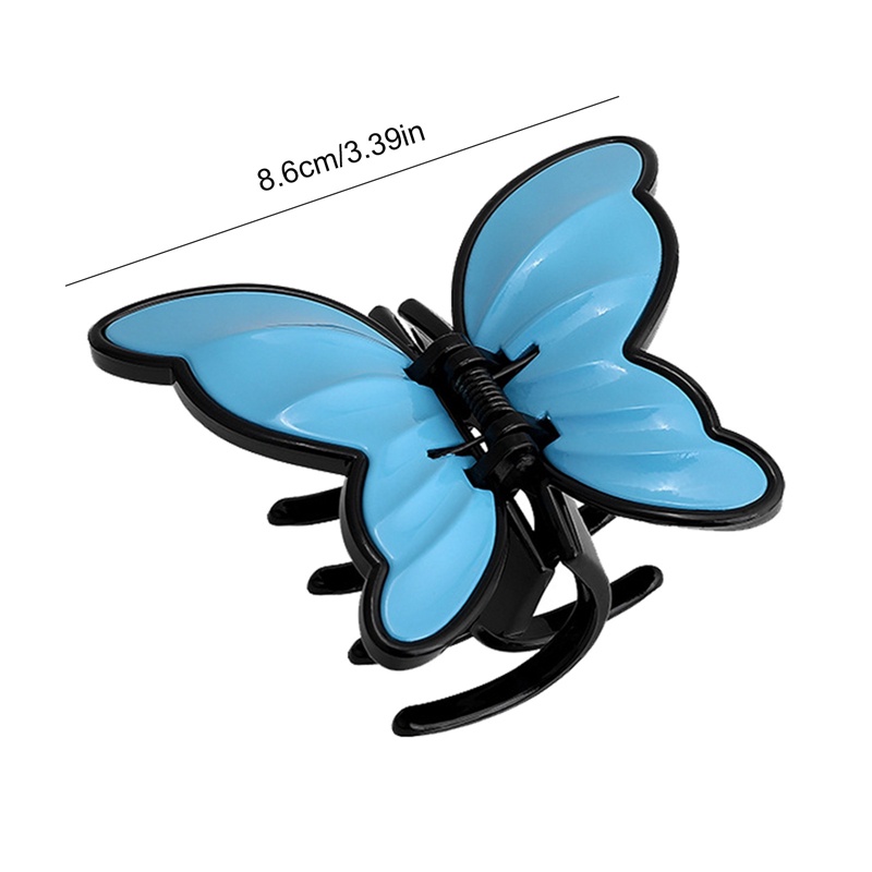 Korea Baru Tiga Dimensi Kupu-Kupu Rambut Klip Perancis Elegan Menangkap Klip Hiu Klip Peri Jepit Rambut Wanita Aksesoris Rambut