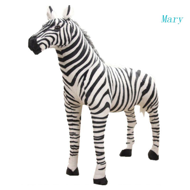 Mary 35 /45/55cm Boneka Zebra Maskot Pesta Hadiah Rumah Meja Anxiety Fidget Toy