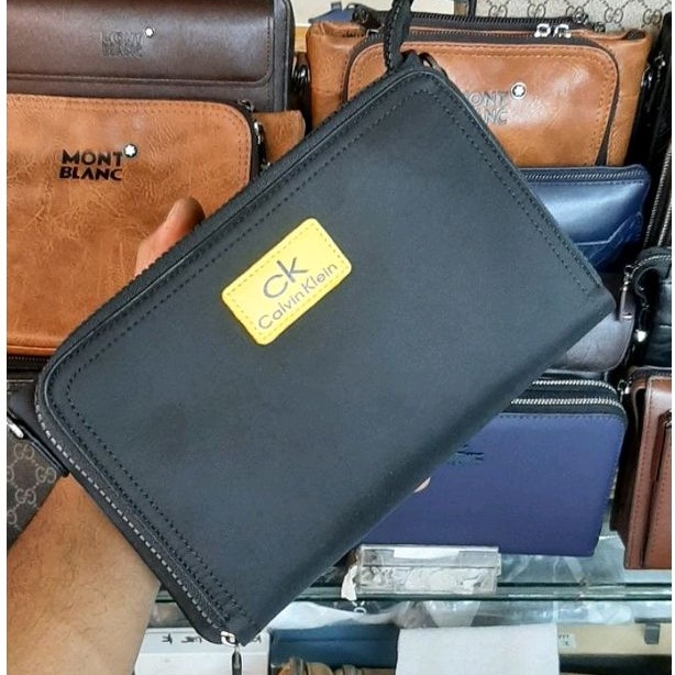 Handbag clutch selempang import ck188A  premium pria/wanita waterproof