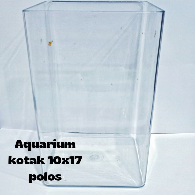 Promo Paket Aquarium Kotak Plus Lampu Jepit