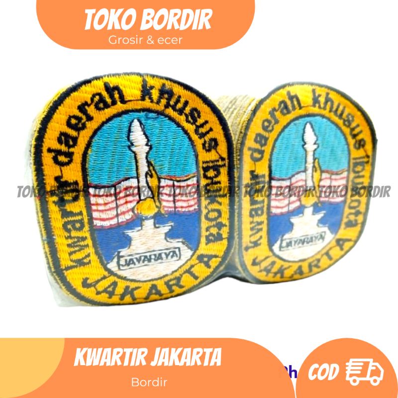 Badge kwartir Jakarta / badge DKI Jakarta