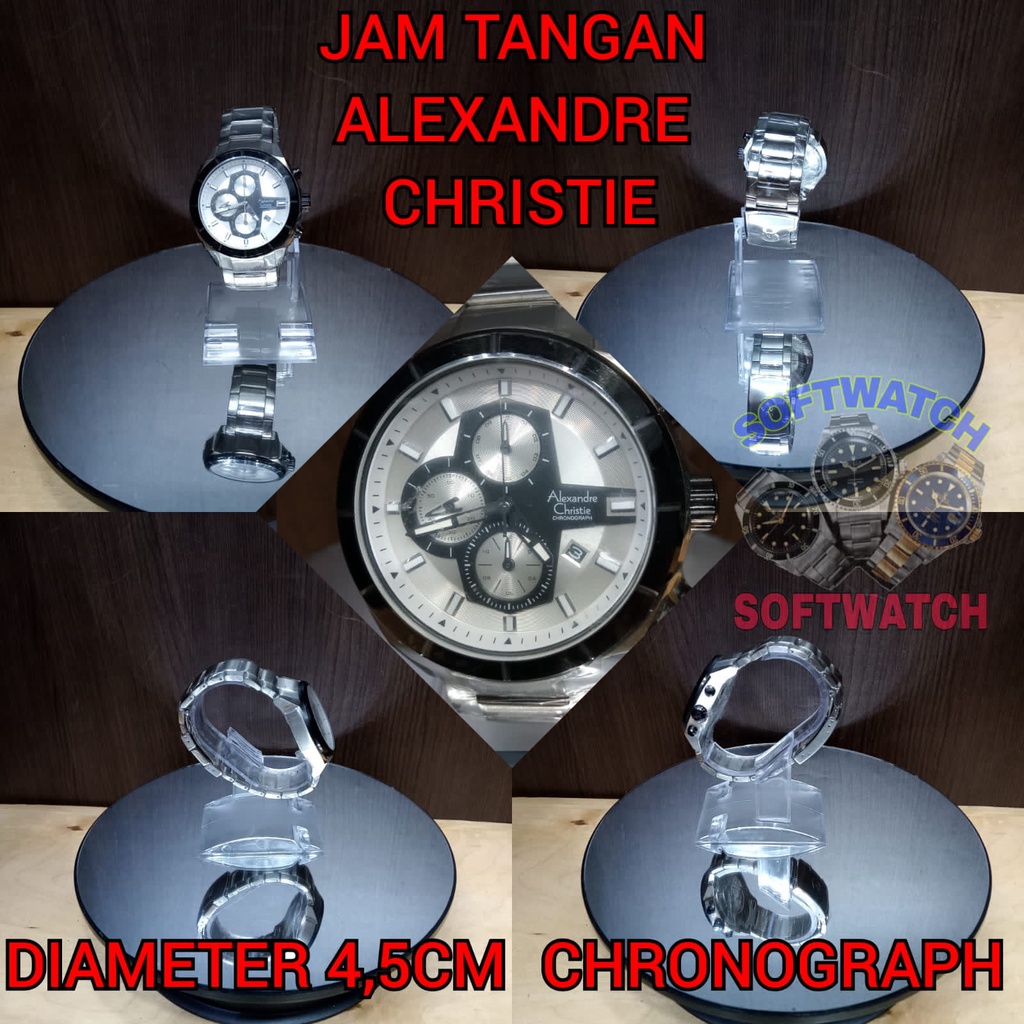 JAM TANGAN ARLOJI ALEXANDRE CHRISTIE ASLI 100% ORIGINAL PRIA