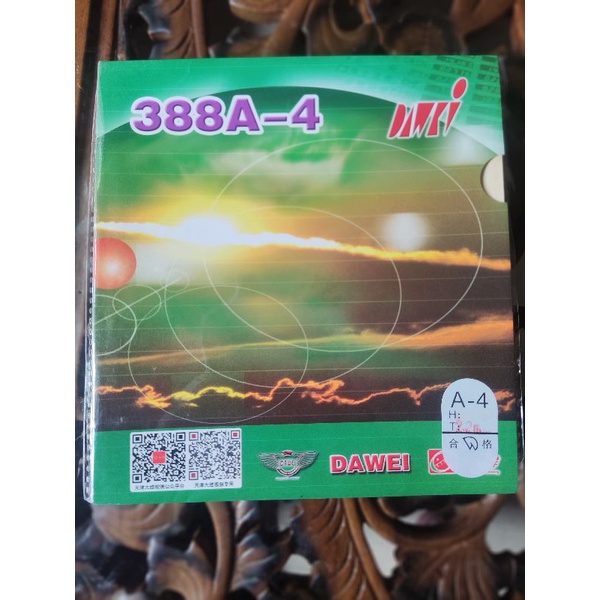 karet pingpong dawei 388a 4 tenis meja