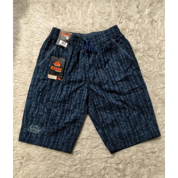 Celana Pendek Kendy Pinggang karet Motif