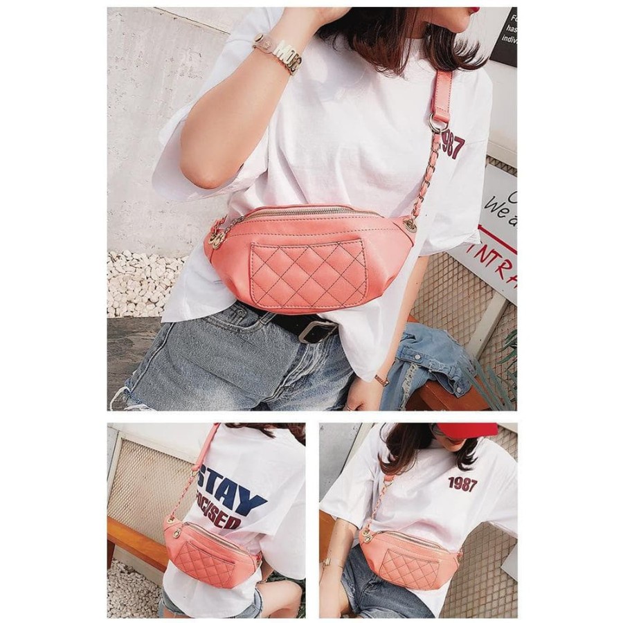 Waist Bag Wanita Tas Selempang Wanita  Tas Pinggang BumBag Wanita