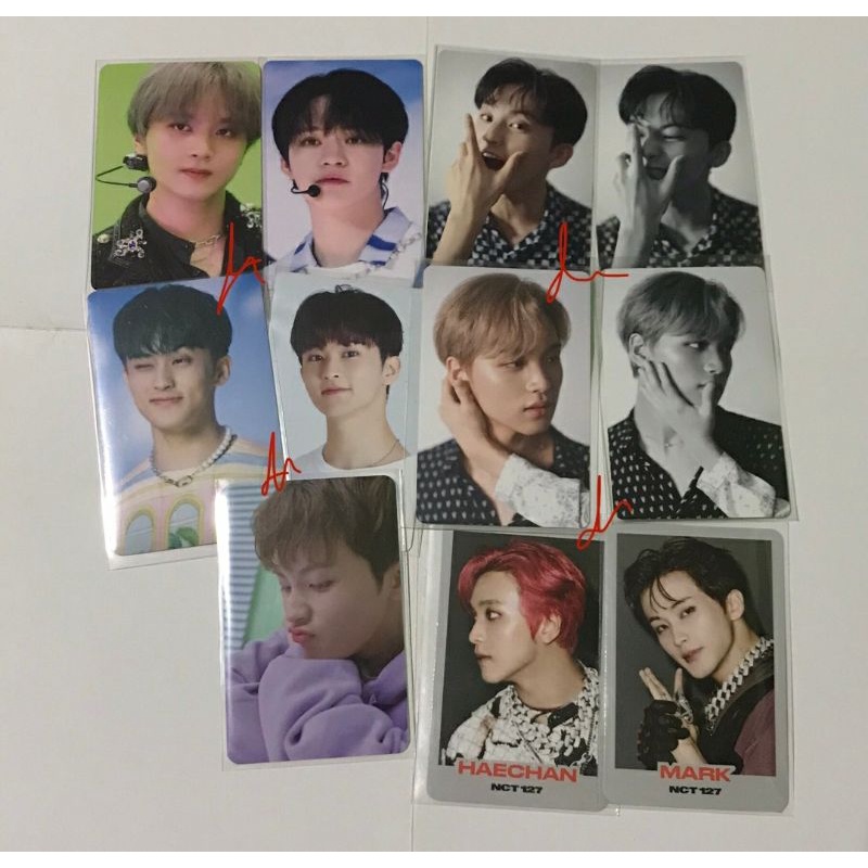 photocars pc official take all only bundle Mark Haechan Chenle Laundry random pack noot noot pout co