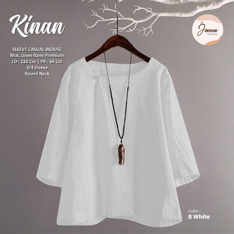 KINAN BLOUSE WANITA TERBARU BY JANNA