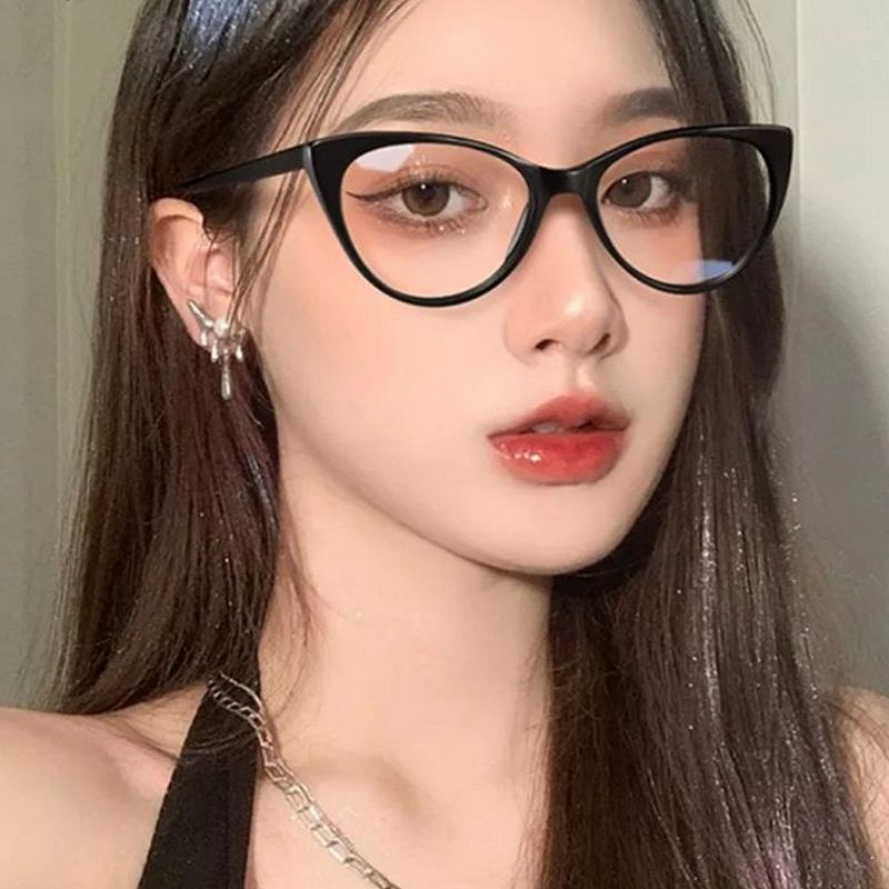 kacamata cat eye leopard bening dan photocromic