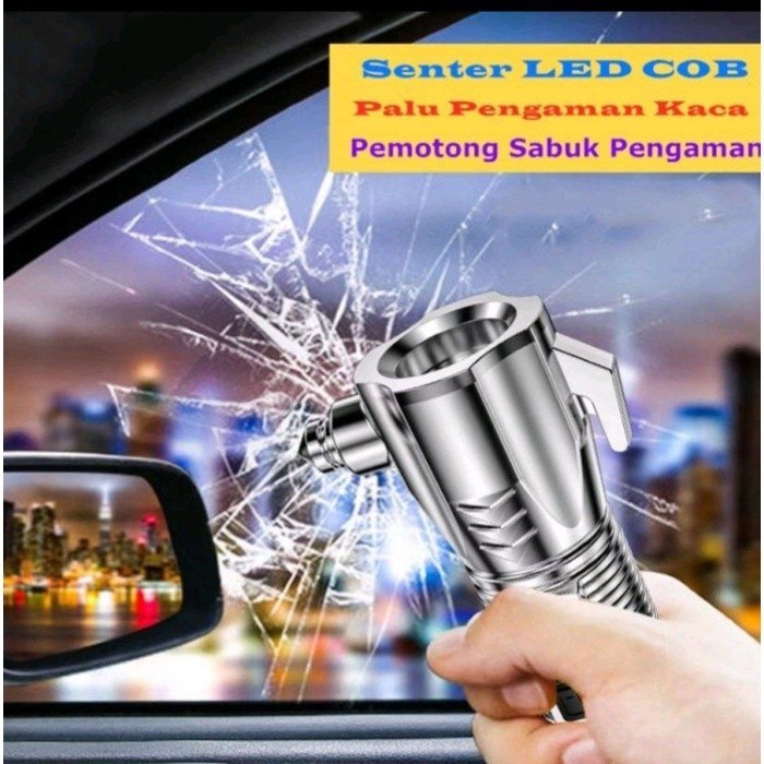 Senter pemecah Kaca MULTIFUNGSI