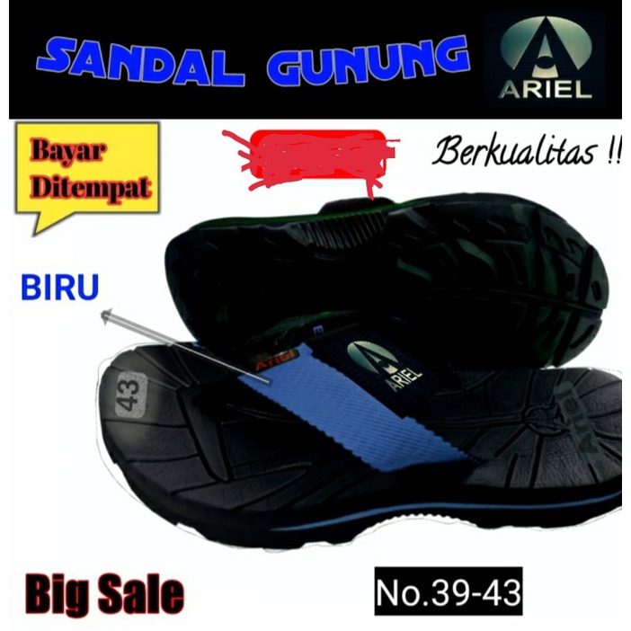 SANDAL JEPIT ERGER // SANDAL JEPIT PRIA ERGER // SANDAL OUTDOR // SANDAL GUNUNG ERGER