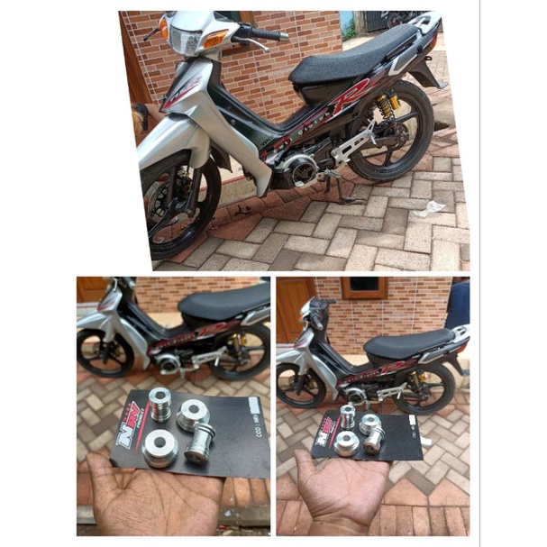 BOSHING GEARBOX VELG YAMAHA FIZR/BOSHING GEARBOX PIRAMID /BOSHING RODA VLEG YAMAHA FIZR