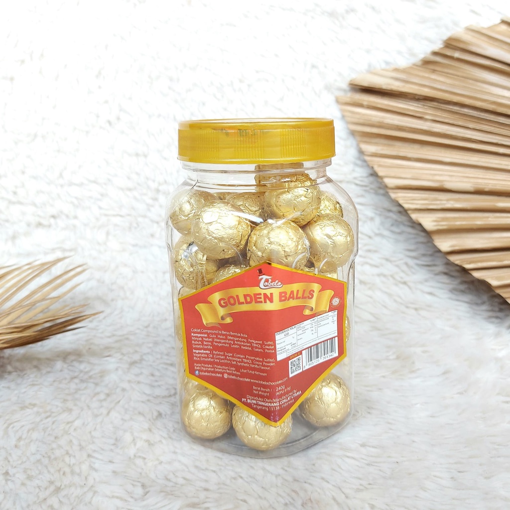 

Cokelat Golden Balls Special Caculs Snack Makanan Ringan 240 Gram