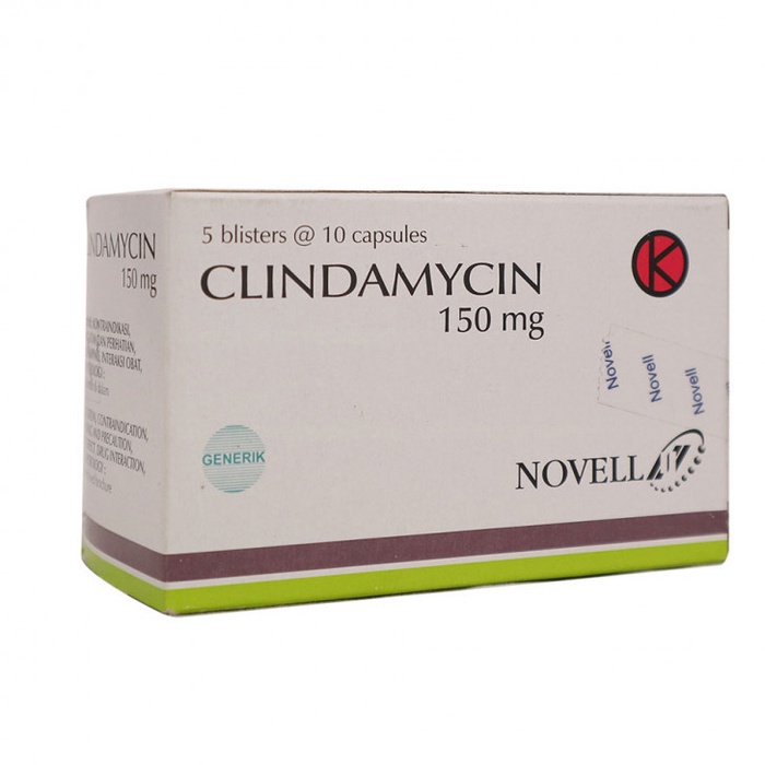 CLINDAMYCIN GENERIK_01 150 MG 1 BLISTER @ 10 KAPSUL