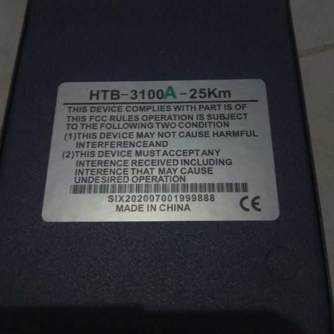 HTB-3100 Netlink A atau B Modif POE IN 9-24V