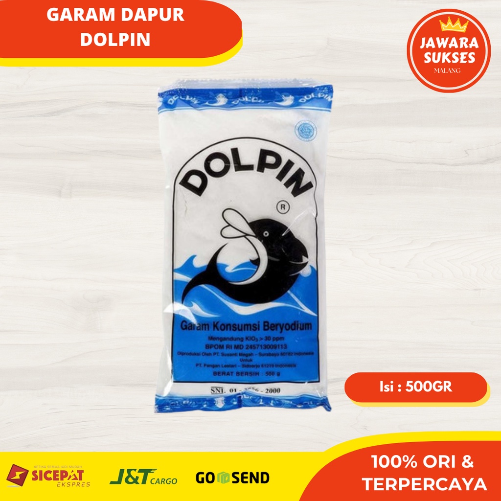 

Garam Dolpin 500gr | Garam Dapur Dolphin