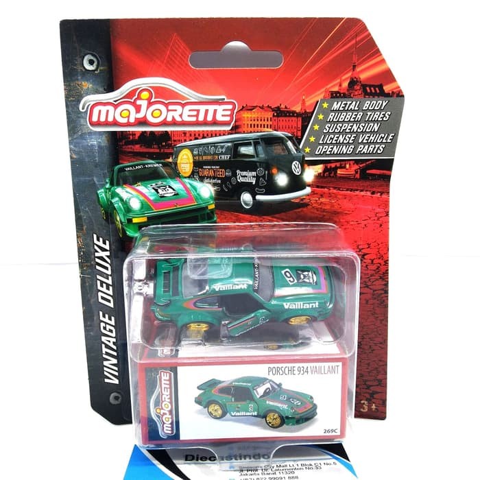 Flash Sale 1 64 Porsche 934 Vintage Vaillant Deluxe Majorette Termurah