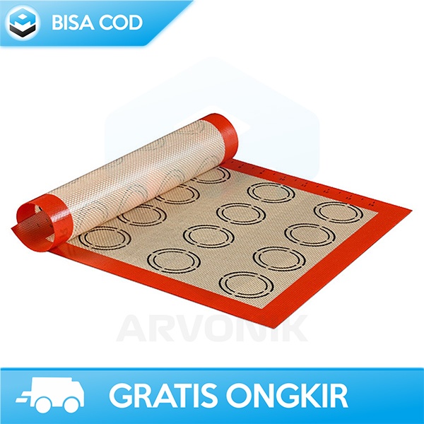 ALAS BAKING KUE REUSABLE MATRAS TATAKAN MICROWAVE TAFFWARE NON-STICK