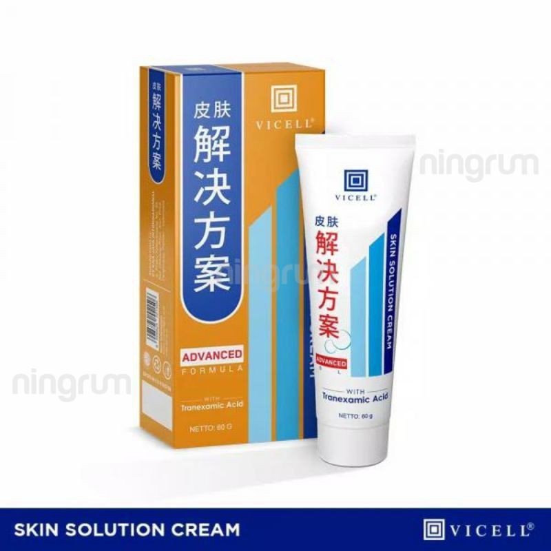 Ningrum - HANASUI Vicell Skin Solution Cream 60ml | Krim Penghilang Bekas Luka Original BPOM - 5032