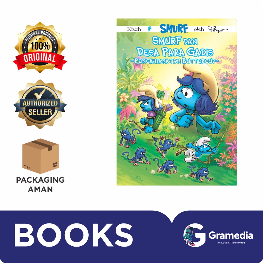 Gramedia Bandung - Smurf Dan Desa Para Gadis - Pengkhianatan Buttercup