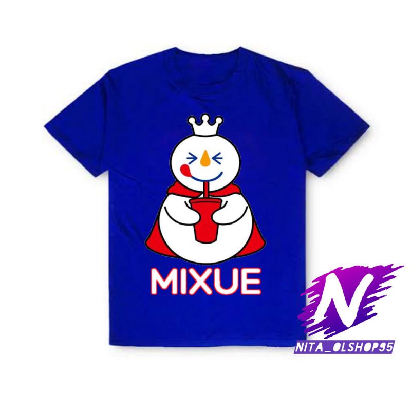 baju mixue baju anak mixue eskrim lucu