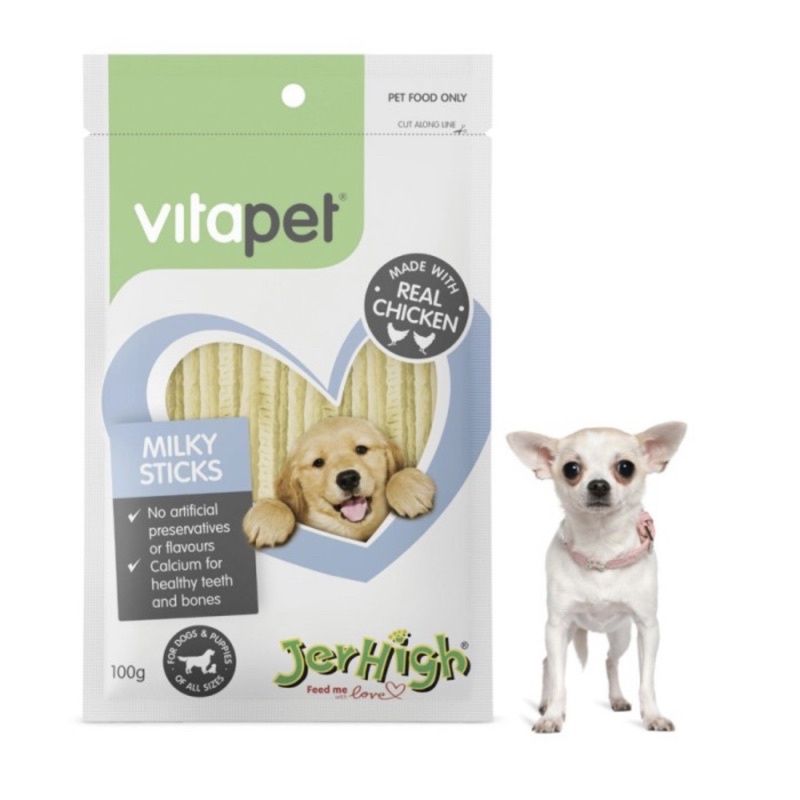 Vitapet Jerhigh Milky Sticks 100 gr